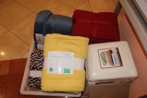 Blanket Donated by Devotees