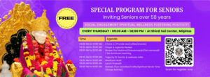 SPECIAL PROGRAM FOR SENIORS