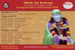 Guru Poornima 2018